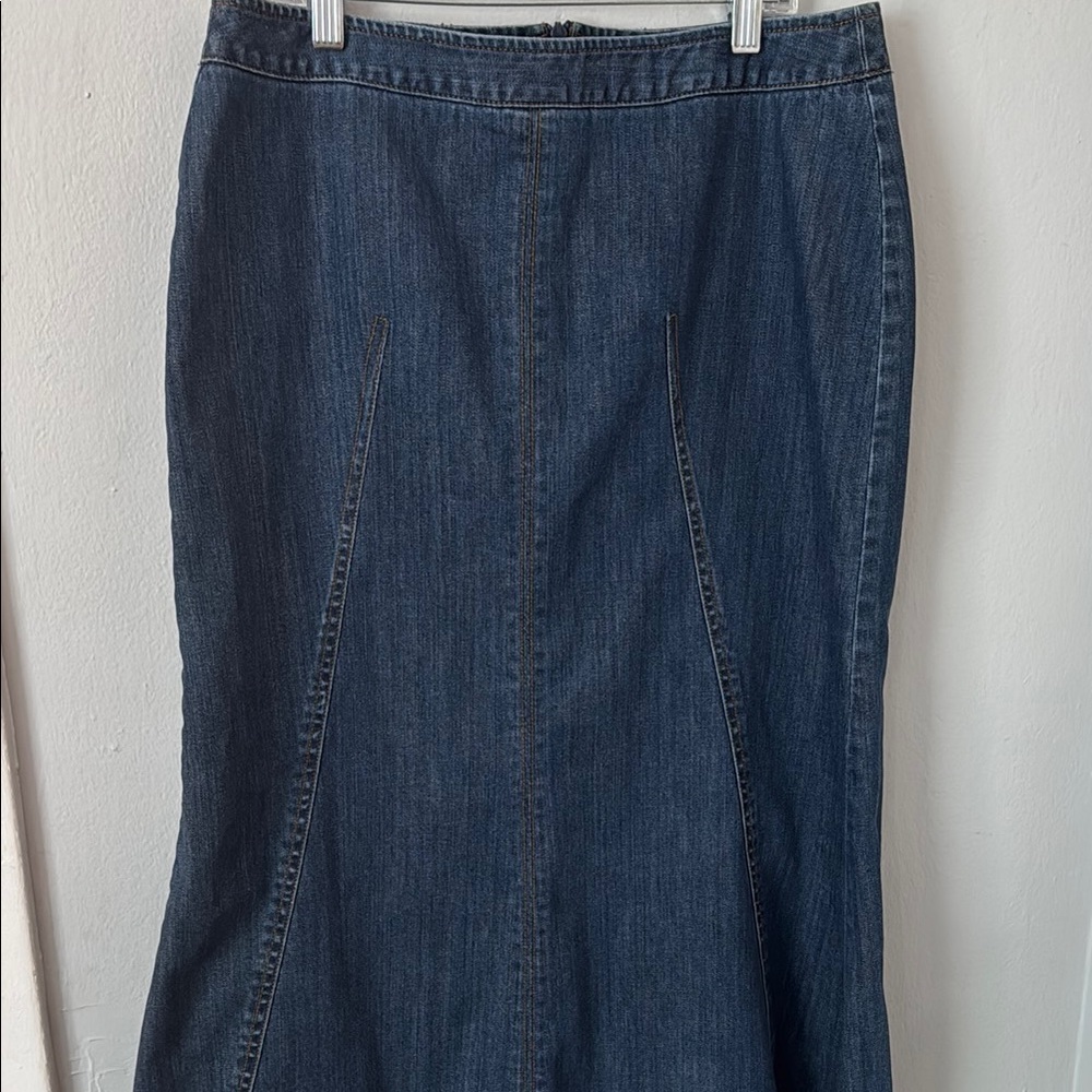 Talbots Blue Denim Skirt
